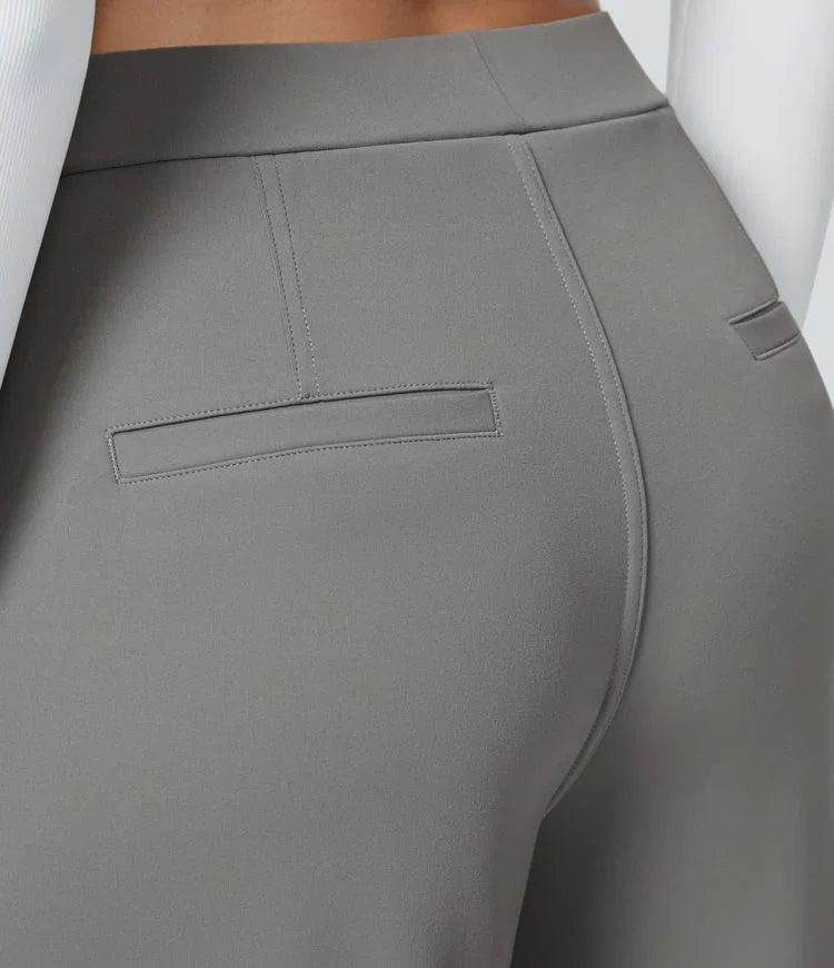 Aurel | Pantalone Elastico Elegante a Vita Alta
