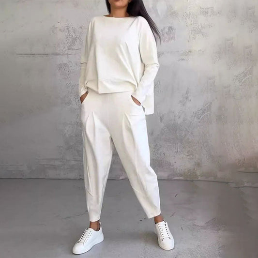 Set 2 pezzi con maglia a maniche lunghe e pantaloni