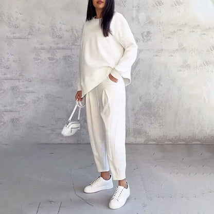 Set 2 pezzi con maglia a maniche lunghe e pantaloni